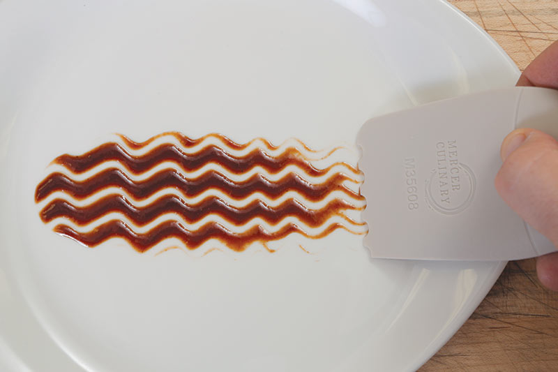 Mercer - 3.75" X 2.5" Silicone Gray Plating Wedge With 0.19" Round Arch - M35608