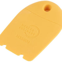 Mercer - 3.75" X 2.5" Silicone Orange Plating Wedge With 0.15" Horseshoe Arch - M35609