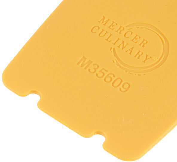 Mercer - 3.75" X 2.5" Silicone Orange Plating Wedge With 0.15" Horseshoe Arch - M35609