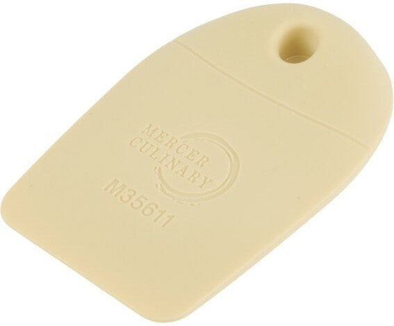Mercer - 3.75" X 2.5" Silicone Wheat Plain Edge Wheat Plating Wedge - M35611
