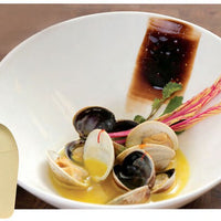 Mercer - 3.75" X 2.5" Silicone Wheat Plain Edge Wheat Plating Wedge - M35611