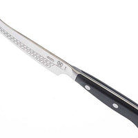Mercer - 4.75" German Steel Hard Cheese Black Knife with POM Handle - M23606