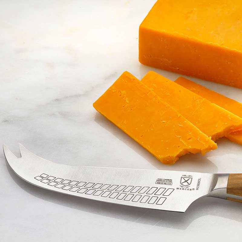 Mercer - 4.75" Hard Cheese Knife with Olive Wood Handle - M23606OL