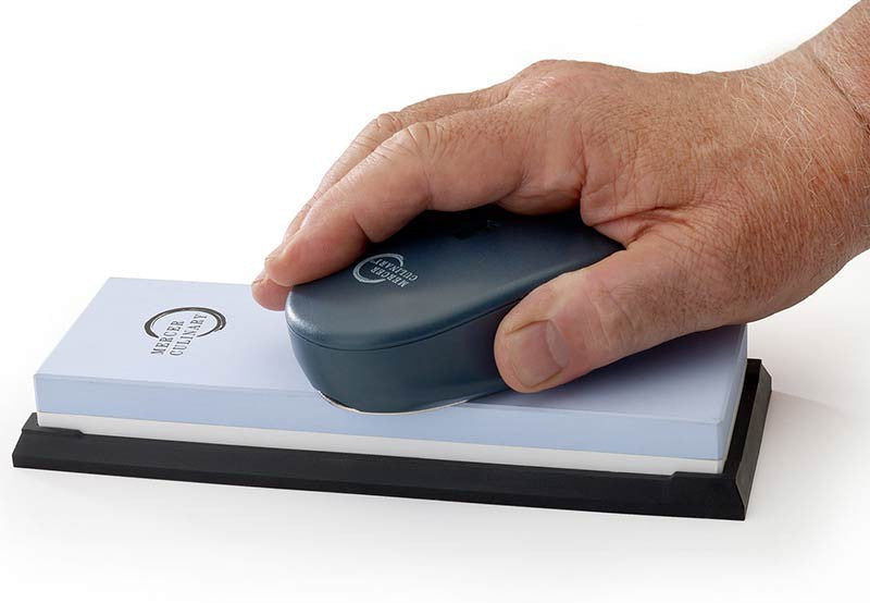 Mercer - 4.8" x 2.5" x 1.25", 220/360 Grit Two Sided Diamond Flattening Stone Plate - M15957