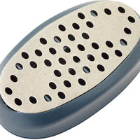 Mercer - 4.8" x 2.5" x 1.25", 220/360 Grit Two Sided Diamond Flattening Stone Plate - M15957