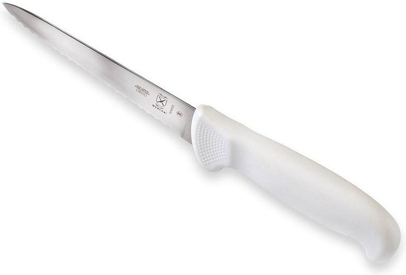 Mercer - 5" Japanese Steel White Utility Wavy Edge Knife - M18165