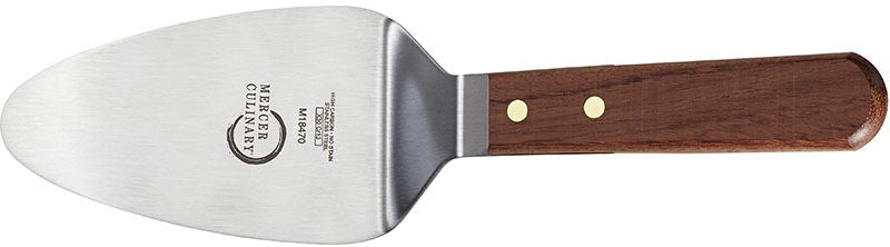 Mercer - 5" x 2" Japanese Steel Pie Server with Rosewood Handle - M18475