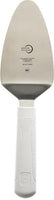 Mercer - 5" x 3" Stainless Steel Pie Server with White Handle - M18770WH