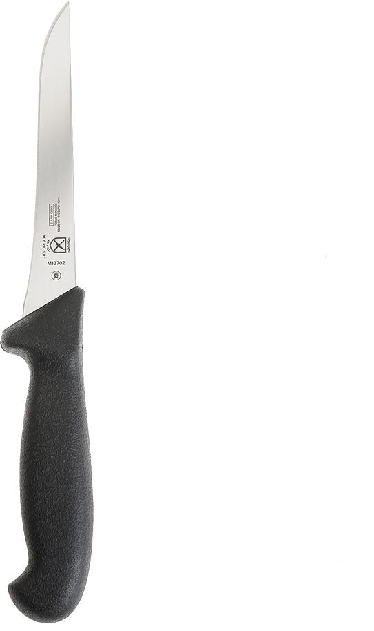 Mercer - 5.9" Black German Steel Stiff Boning Knife - M13702