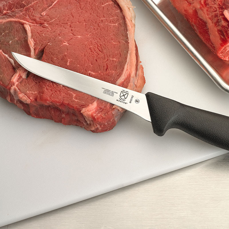 Mercer - 5.9" Black German Steel Stiff Boning Knife - M13702