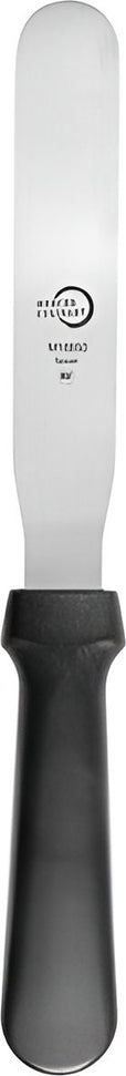 Mercer - 6" Stainless Steel Straight Spatula with Black Handle in Bulk - M18850