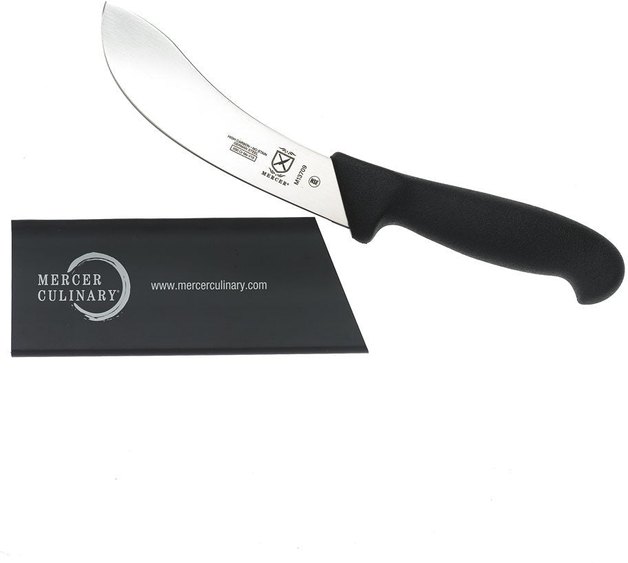 Mercer - 6" x 2.5" Polystyrene Black Knife Guard - M33123P