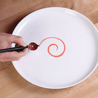 Mercer - 7" Stainless Steel Small Precision Spoon with Black Handle - M35145