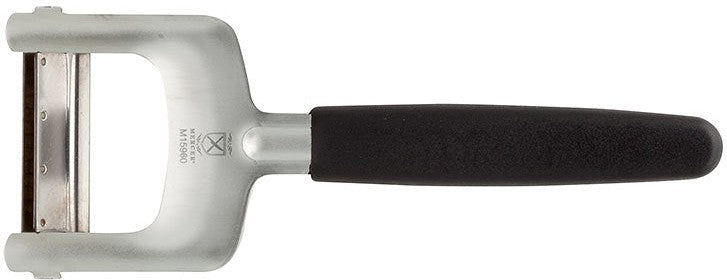 Mercer - 7.1" Stainless Steel Julienne Peeler with Black Handle - M15960