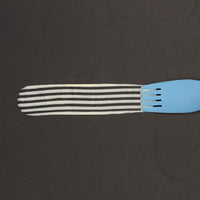 Mercer - 7.6" Comb Silicone Blue Plating Brush Tool - M35602