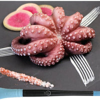 Mercer - 7.6" Comb Silicone Blue Plating Brush Tool - M35602