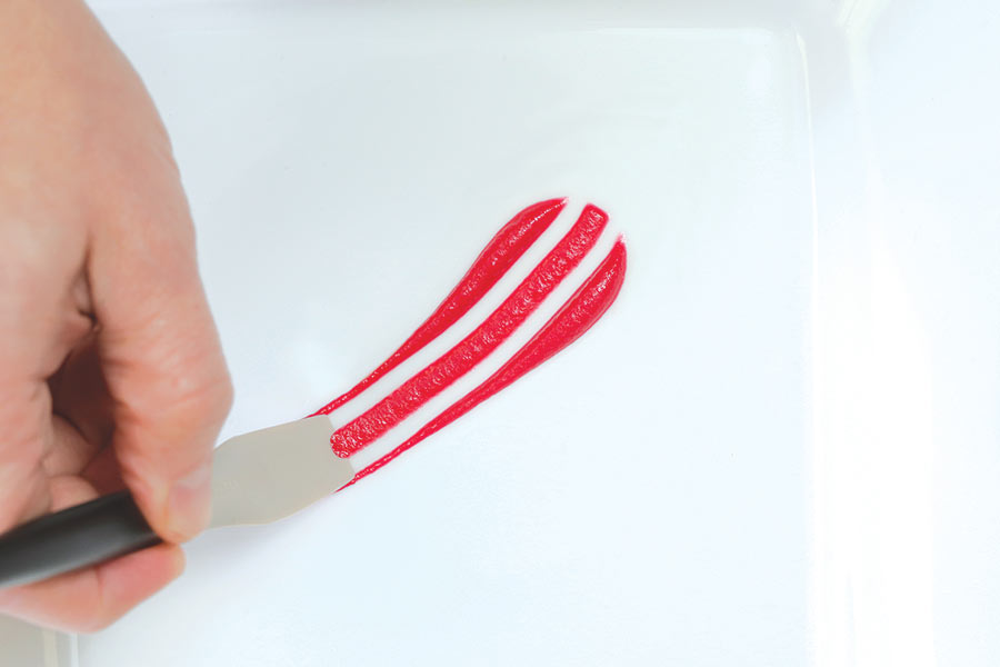 Mercer - 7.6" Silicone Gray Round Arch Plating Brush - M35604