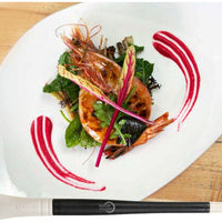 Mercer - 7.6" Silicone Gray Round Arch Plating Brush - M35604