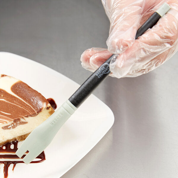 Mercer - 7.6" Silicone Gray Square Notch Plating Brush - M35617