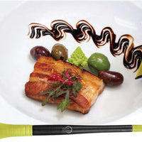 Mercer - 7.6" Silicone Lime Lancet Arch Plating Brush - M35605