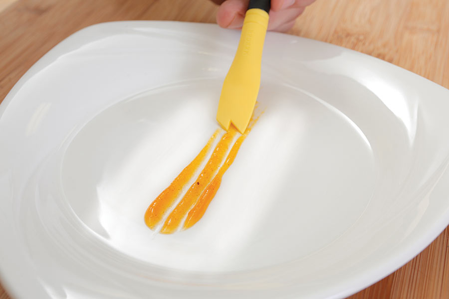 Mercer - 7.6" Silicone Plating Brush with Saw Tooth - M35603