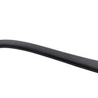 Mercer - 7.8" Black Stainless Steel Plating Spoon with Perforated Bowl - M35161BK