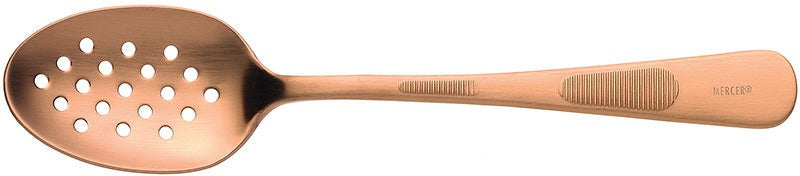 Mercer - 7.8" Rose Gold Stainless Steel Plating Spoon with Perforated Bowl - M35161RG