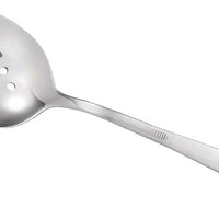 Mercer - 7.8" Stainless Steel Plating Spoon with Perforated Bowl - M35161