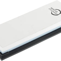 Mercer - 7.8" x 2.75" x 1" Premium-Grade Corundum Cyan/White/Black Premium Sharpening Stone 1000/3000 Grit - M15974