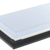 Mercer - 7.8" x 2.75" x 1" Premium-Grade Corundum White/Blue/Black Premium Restoration Stone 400/1000 Grit - M15972