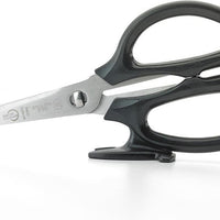 Mercer - 8" Japanese Steel Kitchen Scissors with Black Handle - M14805