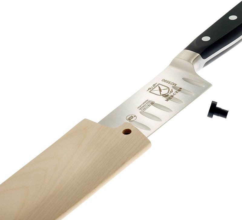 Mercer - 8" X 2.25" Saya Birch Wood Cover for 7" Santoku Knives - M33132BIR