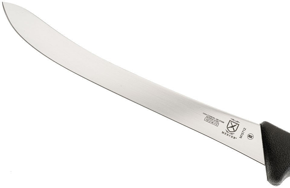 Mercer - 8.25" German Steel Semi-Flexible Fillet Knife with Black Handle - M13712