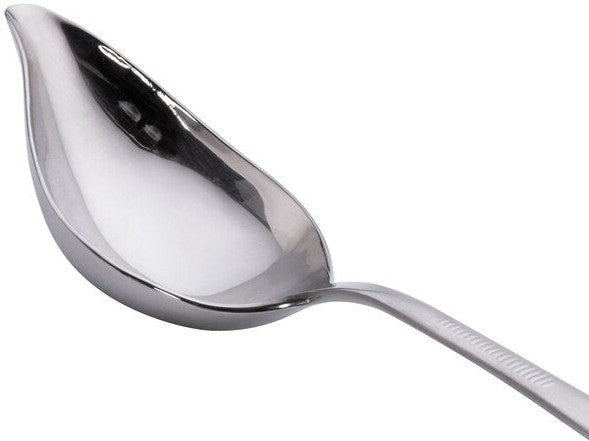 Mercer - 8.5" Stainless Steel Saucier Spoon with Spout - M35142