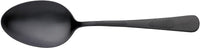 Mercer - 9" Black Stainless Steel Plating Spoon with Solid Bowl - M35138BK