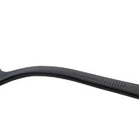 Mercer - 9" Black Stainless Steel Plating Spoon with Solid Bowl - M35138BK