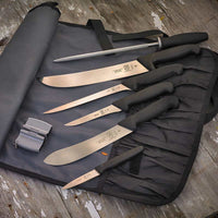 Mercer - BPX® German Steel Large Field Dressing Kit in Black Roll, Pack of 8 - M13754