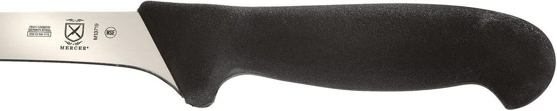 Mercer - BPX® 8.5" German Steel Narrow Fillet Knife with Black Handle - M13719