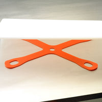 Mercer - Board Buddyz™ 15" x 20" - 18" x 30" Orange Silicone Holder for Cutting Board - M18930
