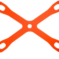 Mercer - Board Buddyz™ 15" x 20" - 18" x 30" Orange Silicone Holder for Cutting Board - M18930