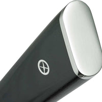 Mercer - Damascus Style 7" Super Steel Santoku Knife with Black G10 Handle - M13786