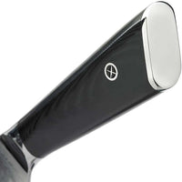 Mercer - Damascus Style 8" Super Steel Chef's Knife with Black Handle - M13785