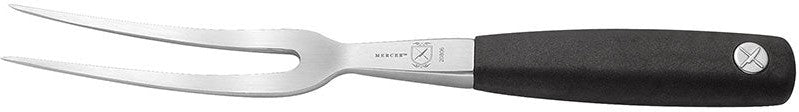 Mercer - Genesis 6" German Steel Carving Fork with Black Handle - M20806