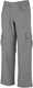 Mercer - Genesis®  Black & White Hounds Tooth Poly Cotton Women Cargo Pant - M61071HT