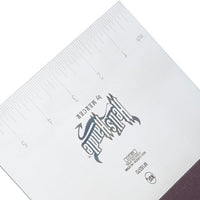 Mercer - Hell's Handle® 5.8" x 3.5" Stainless Steel Bench Scraper with Red Handle - M18370