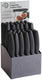 Mercer - Japanese Steel Black 4 Compartment Paring Knife Display - M23942