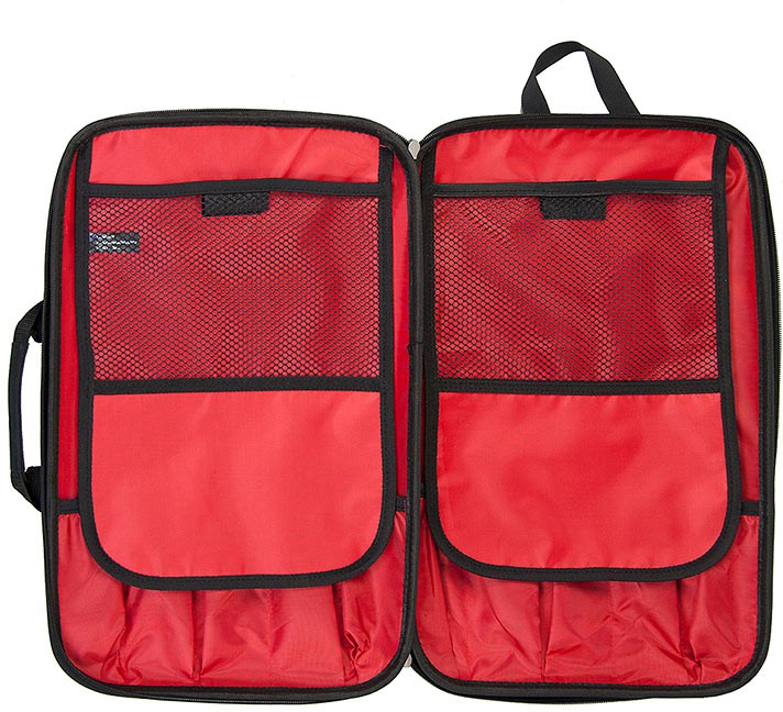 Mercer - Knife Pack Plus™ 16" x 5.5" x 21" Black Backpack and Knife Case - M30600M