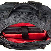 Mercer - Knife Pack Plus™ 16" x 5.5" x 21" Black Backpack and Knife Case - M30600M