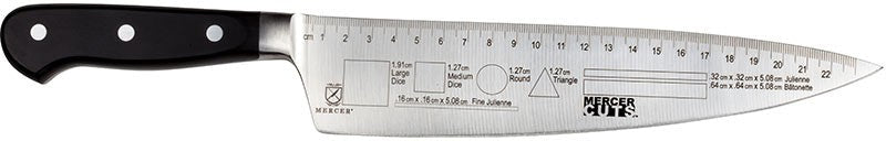 Mercer - Mercer Cuts™ 9" German Steel Competition Knife with Black Handle - M33242