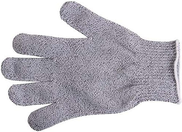 Mercer - MercerMax® Grey Polyethylene Cut-Resistant Glove with Multi Color Cuffs - M33412